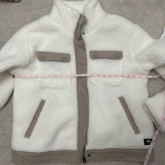 VANS Cozy Sherpa Jacket Size L - Picture 6 of 12